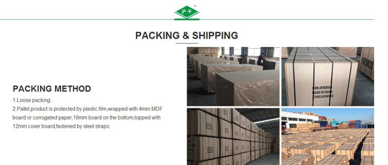 Timber Cheap MDF Raw MDF Sheet Prices 2440mmx1220mmx25mm E2 for Building Material