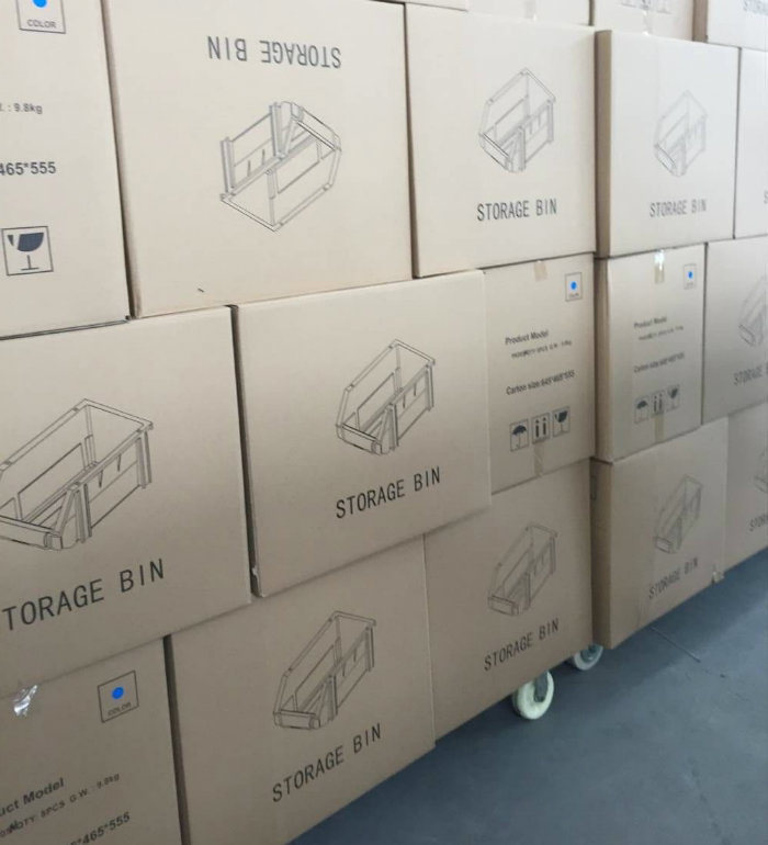 High Density Plastic Stackable Boxes for Material Handling
