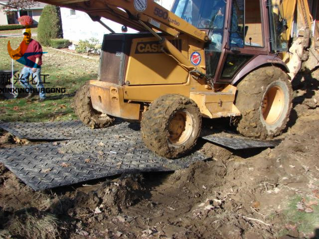 Temporary Portable Roadway Plastic Ground Protection Mats