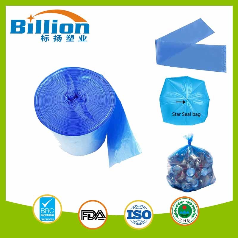 HDPE LDPE Poly Tubing Roll Polythene Layflat Film Vest Carrier Clear Bags Frosted Plastic