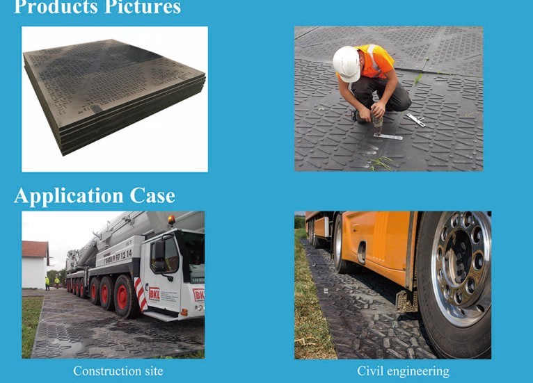 Ground Protection Mats, Temporary Roadway for Heavy Equipment