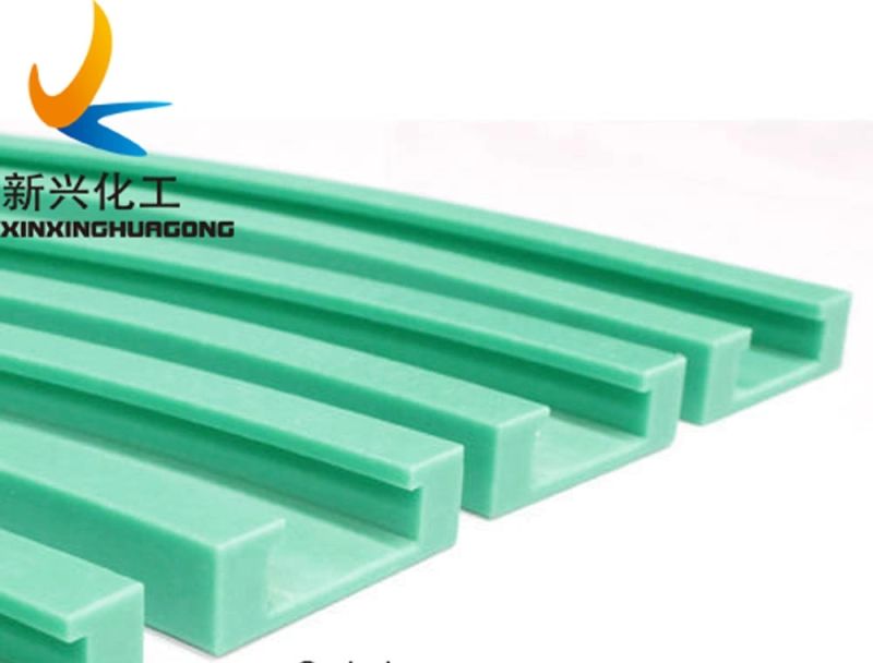 Wear Resisting UHMWPE Conveyor Guide Rail, Chain Guide Strip, UHMWPE Chain Profiles