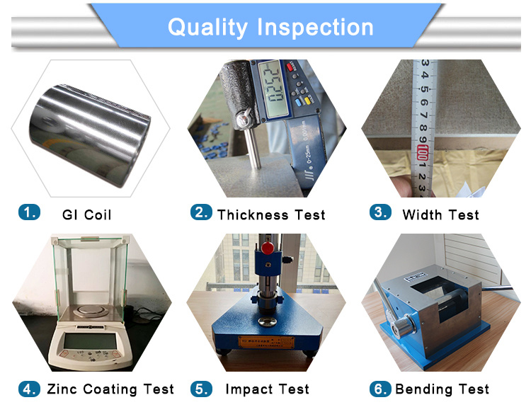 Hot Dipped Gi Coating Sheet Galvanized Steel Sheet for Gate