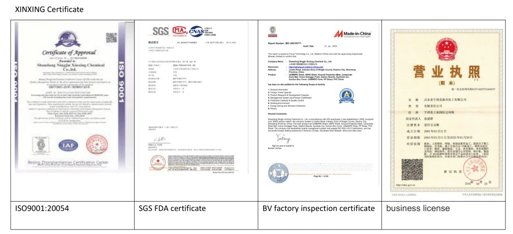 Manufacturer Exporter of UHMWPE Crane Outrigger Road Protect Pad with SGS Certificate/UHMWPE/HDPE Jack Pad/Crane Pad