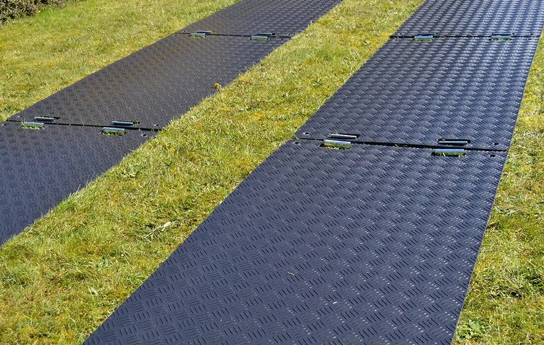 Impact Resistant UHMWPE HDPE Temporary Roadway Pad Construction Road Mat