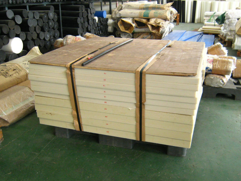 100% Virgin Nylon Sheet, PA6 Sheet, PA66 Sheet, Plastic Sheet Colored White, Blue, Yellow, Green (3A6003)