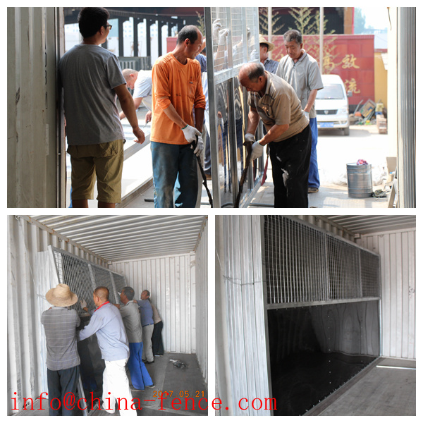 3600 mm Wide Galvanized Horse Stable with HDPE Board and Roof (XMR88)