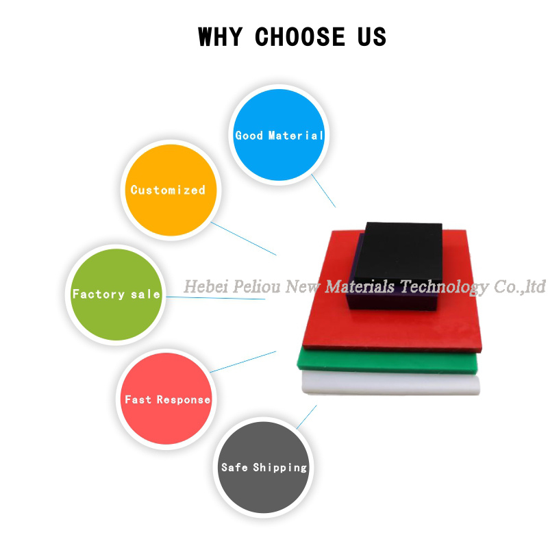Light Weight Customized Plastic UHMWPE Sheet for Skating Treadmill