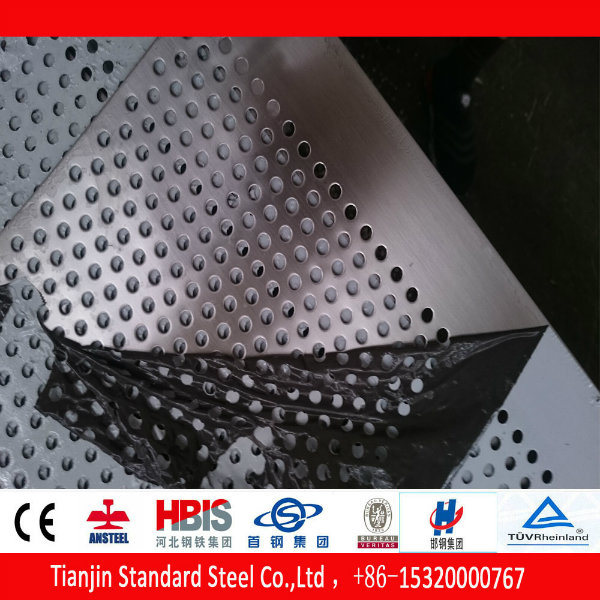 Ss 201 304 316 Sheet Perforated 6*6mm
