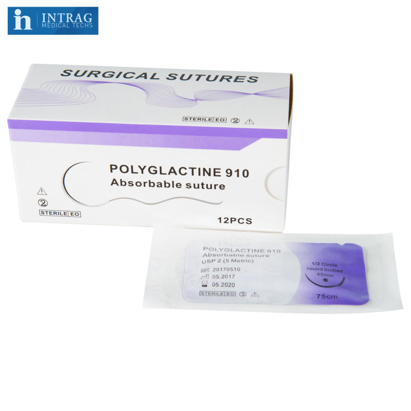 High Quality Non Absorbable Surgical Nylon Monofilament Suture with Needle