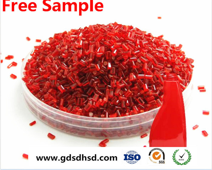 High Density Red Masterbatch for Plastic Blown Blowing Bottle