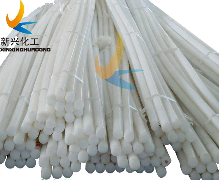 Customized Splendid Quality, Polyethylene Plastic Thick Rods, Plastic HDPE/UHMWPE Rods