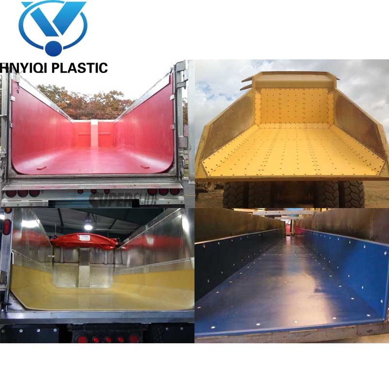 UHMWPE Low Coefficient of Friction UHMWPE Plastic Liner Sheet
