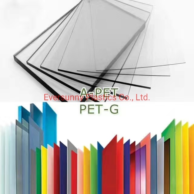 Transparent Rigid Pet Sheet APET Film for Cosmetics Packaging