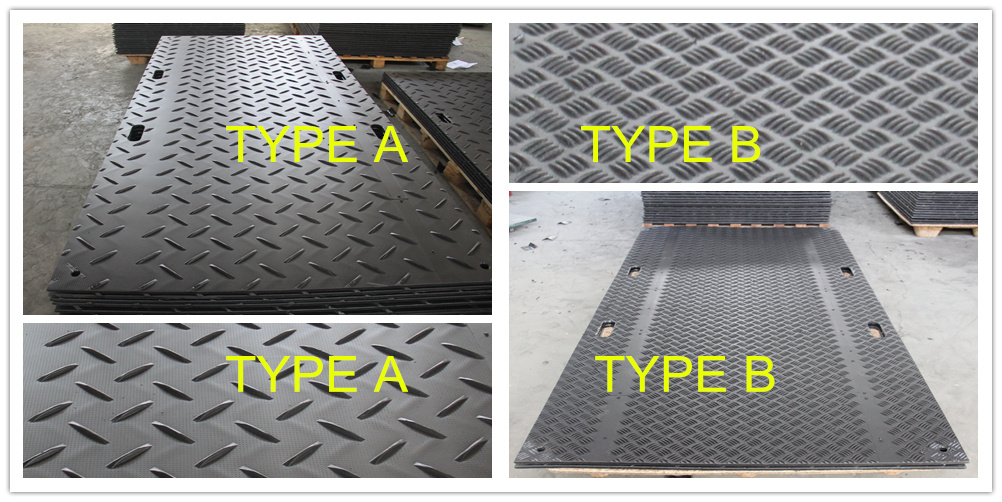 Ground Protection Rig Mats Floor Mat Polyethylene Sheet PE Sheet Rubber Matting