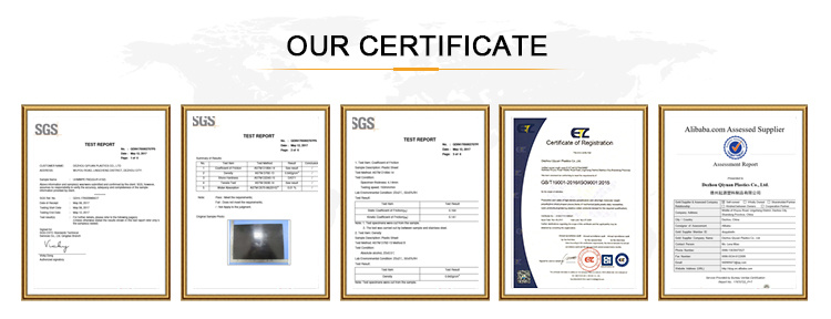 White Heat Resistant Corrosion Resistant Thin Flexible Plastic HDPE Sheet
