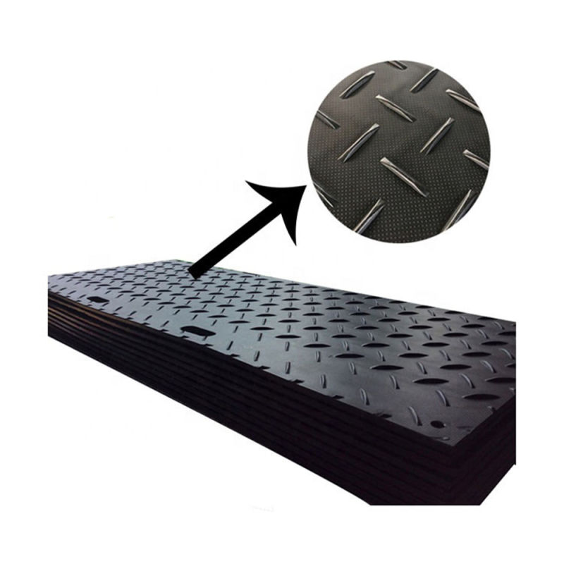 UHMWPE /HDPE Mould High Impact Resistant Construction Road Mat / Sheet