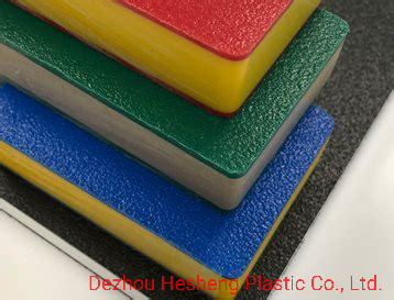 2 Layer Green and Red HDPE Board Plastic HDPE Sheet