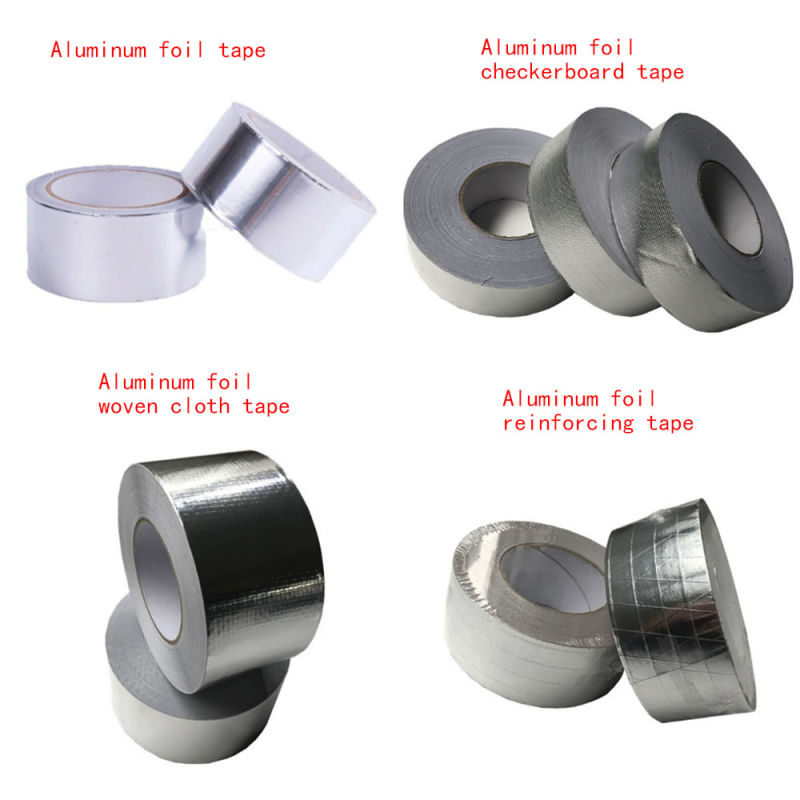 Temperature Resistant Flame Retardant Aluminum Foil Fiberglass Tape