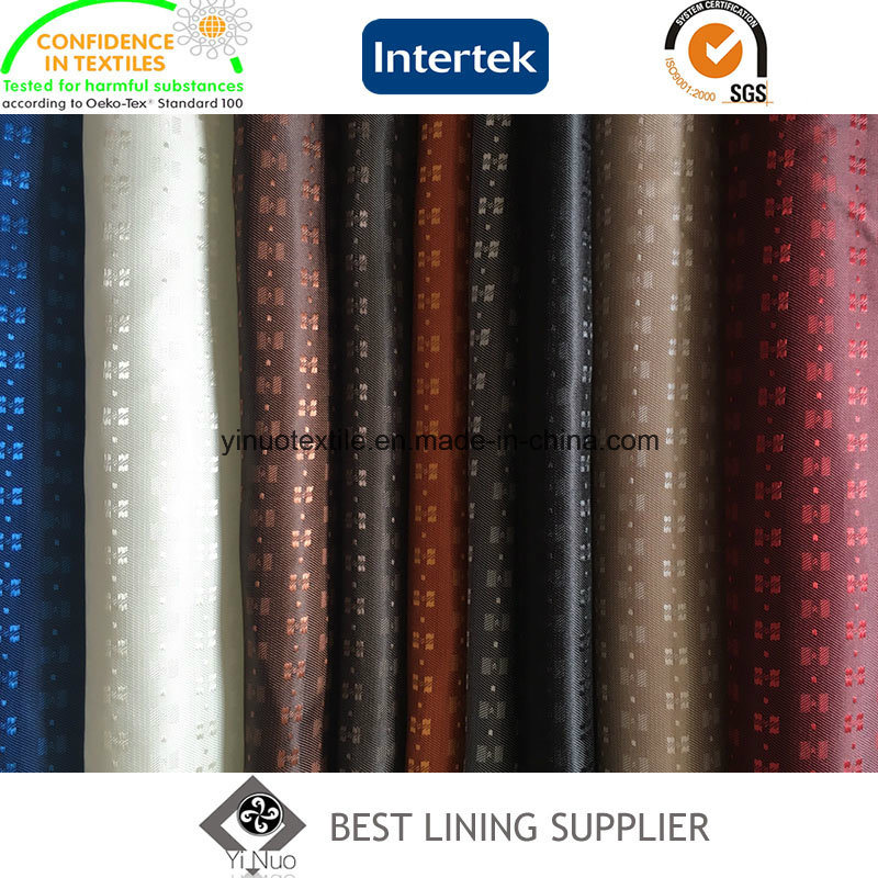 Fashion 100 Polyester Men's Suit Liner Lining Jacquard Lining