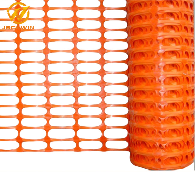 Anti-UV HDPE Crowd Control Orange Plastic Barrier Fence