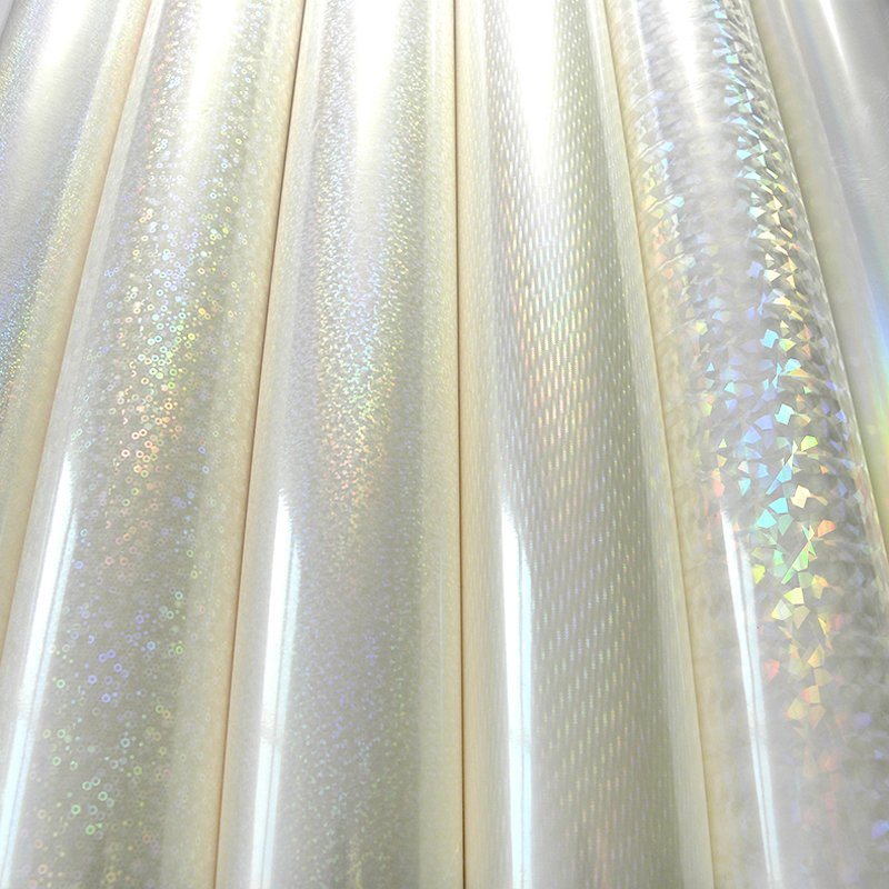 Laser/Holographic Transparent Hot Stamping Foil for Paper Plastic