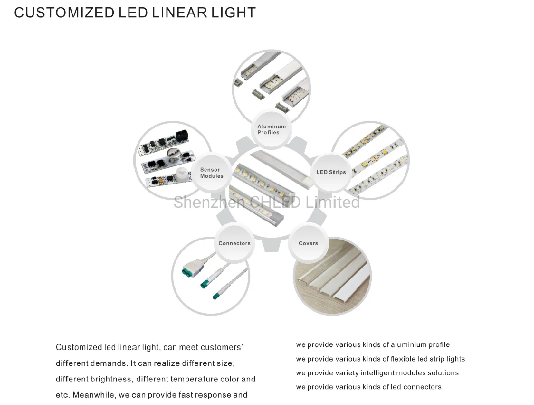 SMD2216 High Density 180LEDs 240LEDs/M 300LEDs/M DC12V/24V 10mm LED Strips for Decoration