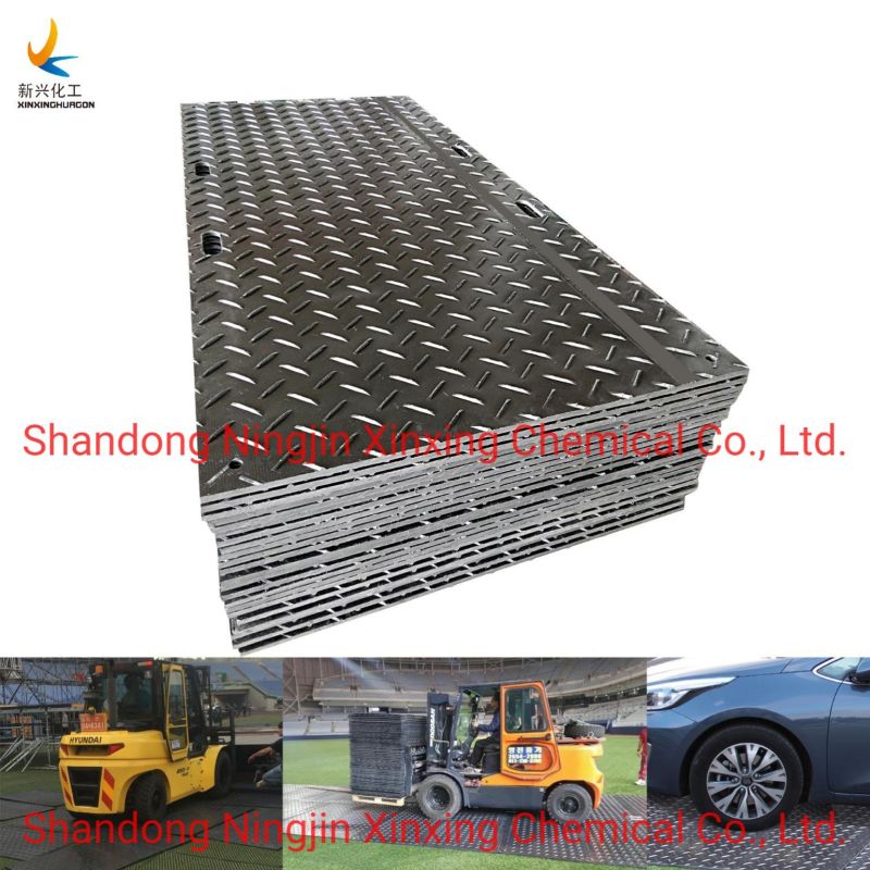 Environmentally Friendly 100% Recyclable HDPE Temporary Access Ground Protection Mat