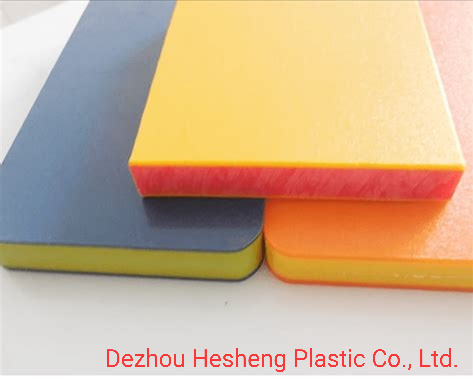 2 Layer Green and Red HDPE Board Plastic HDPE Sheet