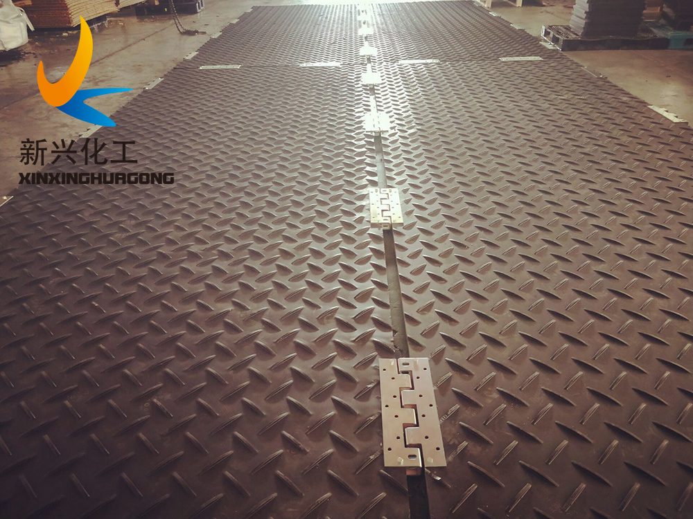 HDPE Track Tread Road Way Mats, Unbreakable Ground Protection Mats