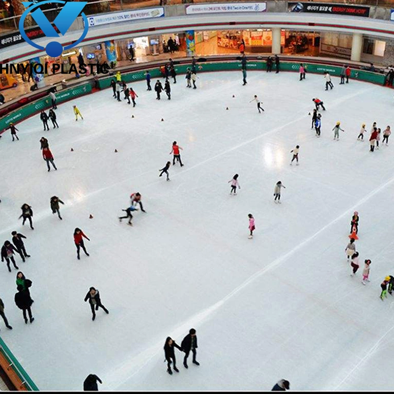 Customized HDPE Synthetic Ice Rink Panel and Barriers/Ice Rink System