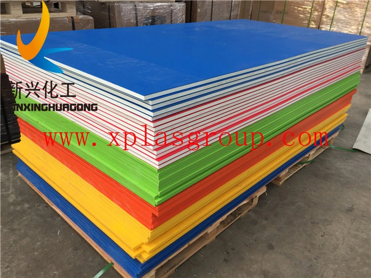 Excellent Machinery Process Ability PE Sheets, High Tensile Strength, Textured Dual-Color Sandwich PE Sheets