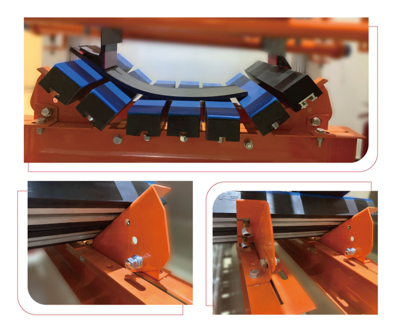 Conveyor Belt Fire Resistant UHMWPE Rubber Slider Bar Impact Bar