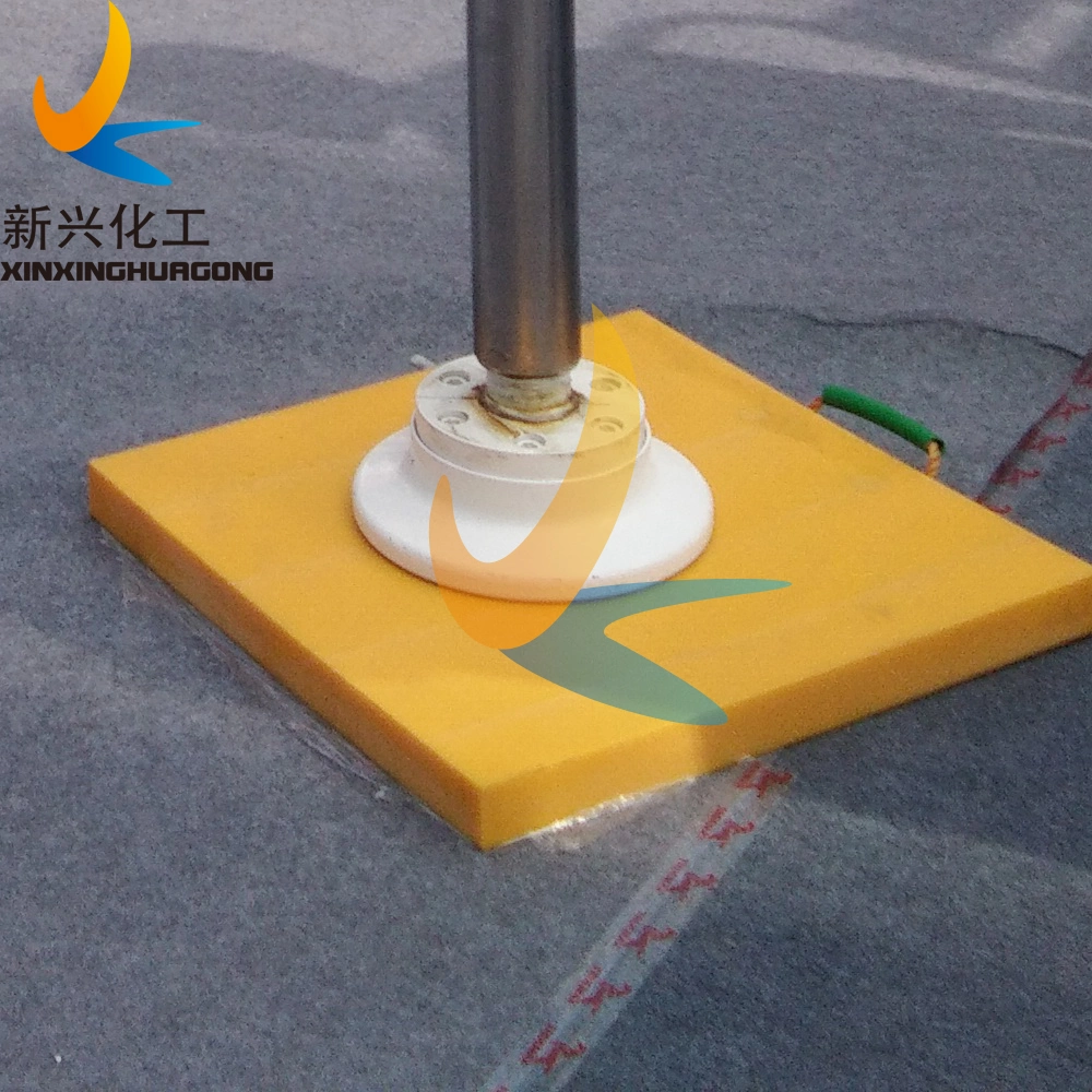 UHMWPE or HDPE Crane Leg Support Pads, Crane Outrigger Pads