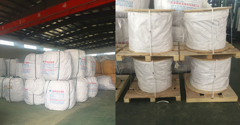 12 Strand 60mm Single Braid UHMWPE Rope with Polyester Coating