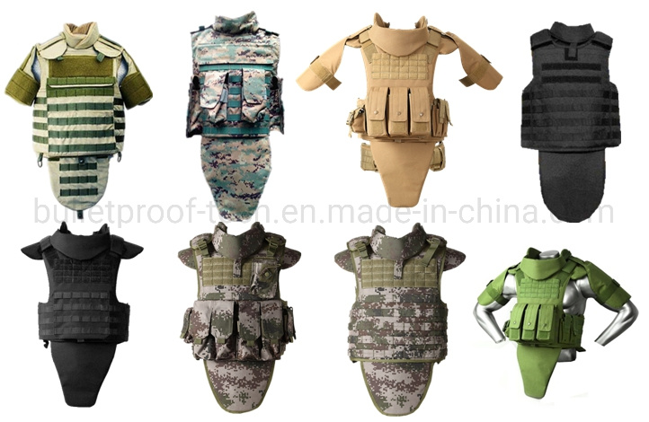 Vollschutz Kevlar / Polyethylen Bulletproof Jacke Ballistic Tactical Bulletproof Unterhemd