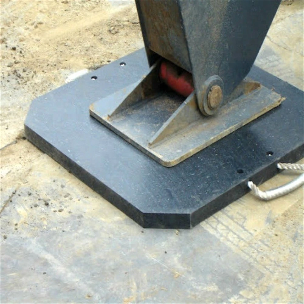 Construction Track UHMWPE Temporary Plastic Road Mat / Uhwmpe HDPE Sheet