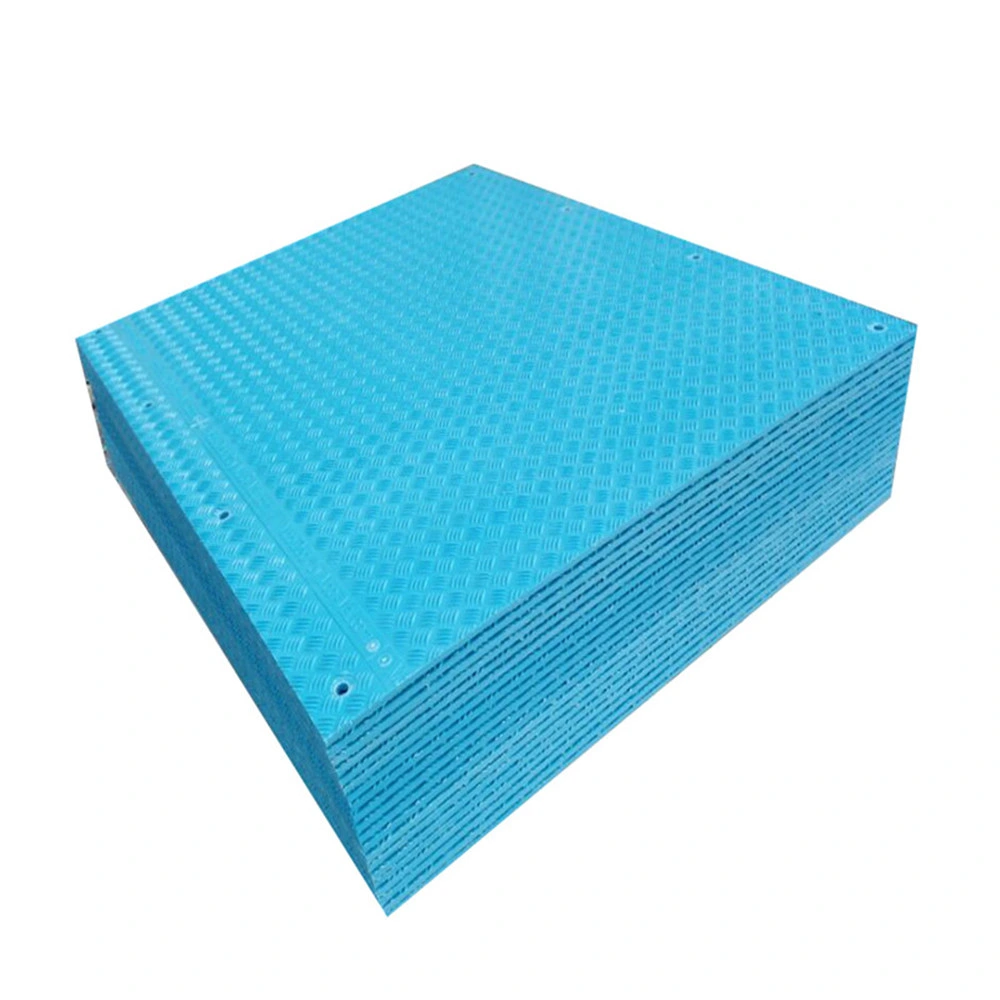 Construction Track UHMWPE Temporary Plastic Road Mat / Uhwmpe HDPE Sheet