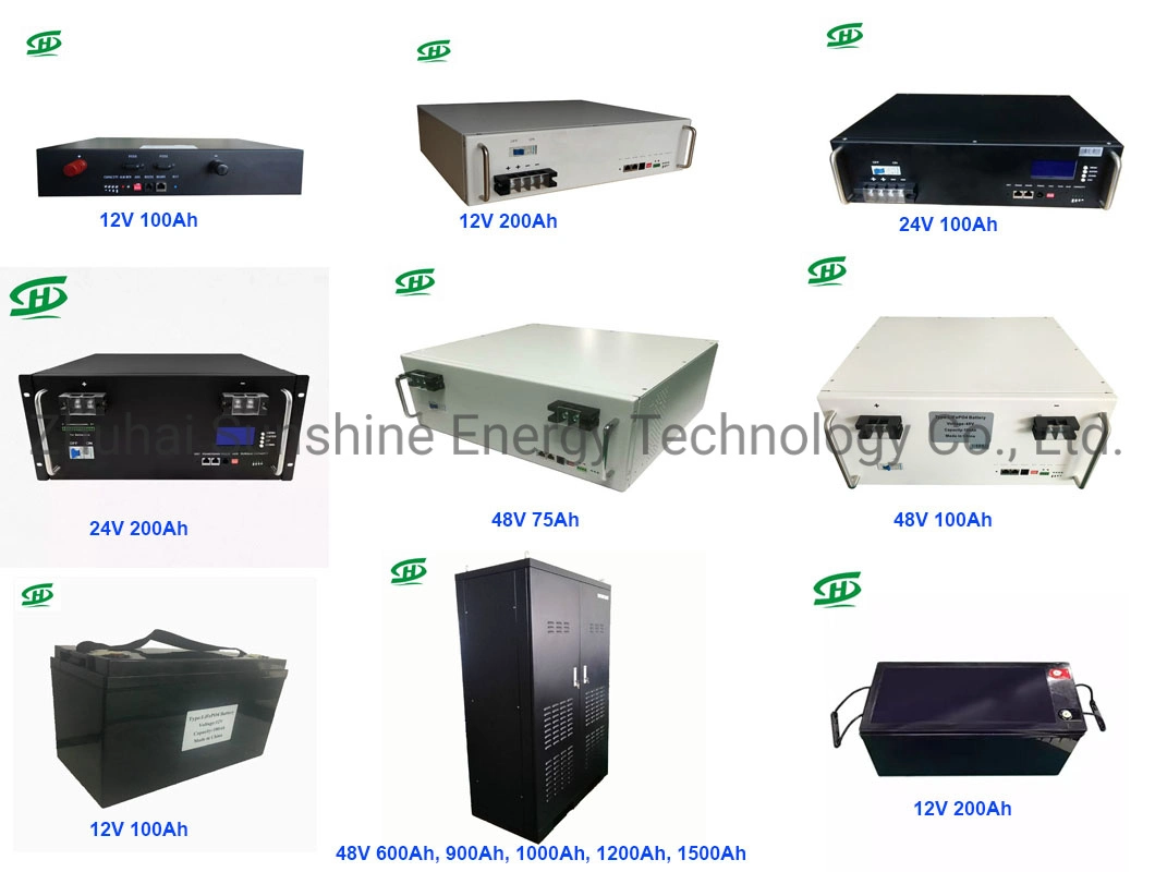 Li-ion/Lithium Ion 12V 100ah Deep Cycle LiFePO4 Lithium Battery