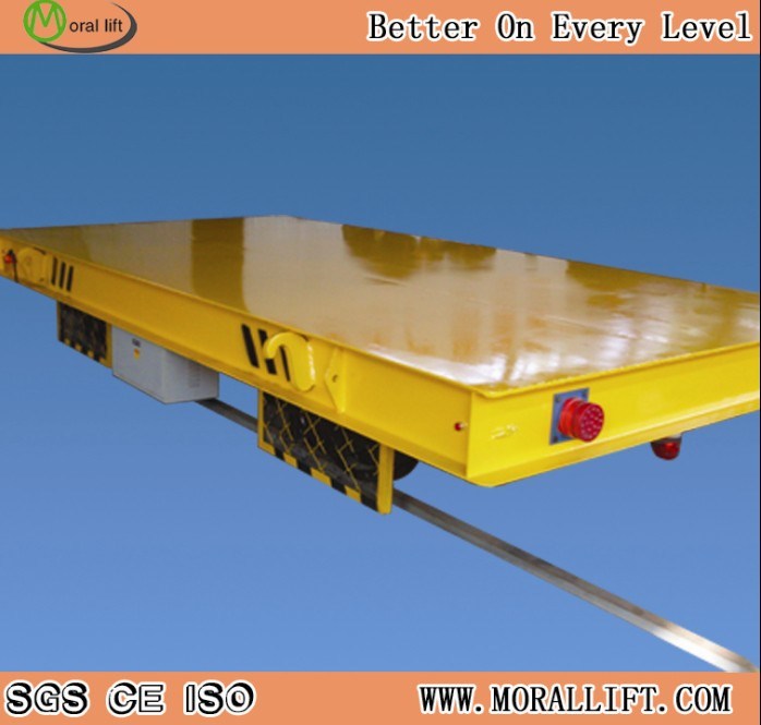 50 Tons Battery Flatbed Car Trailer for Cargo Transfer