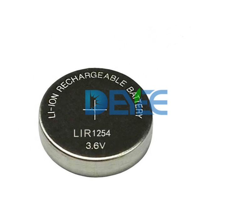 Primary 3.6V Lithium Button Cell Coin Battery Lir1454 Lir1254 Lir1054