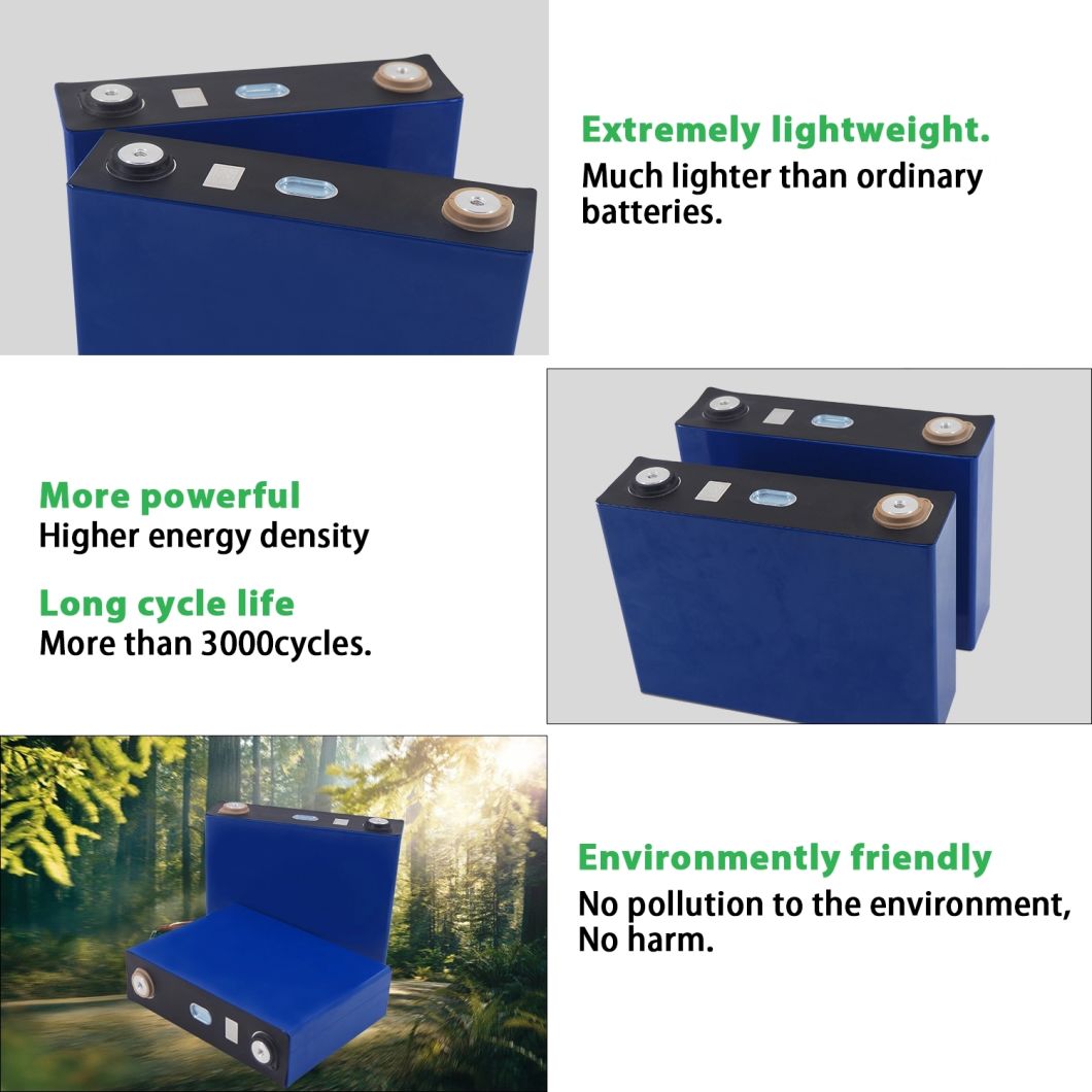 Lithium Ion Manufacturing LiFePO4 Solar Battery 3.2V 100ah Lithium Ion Battery