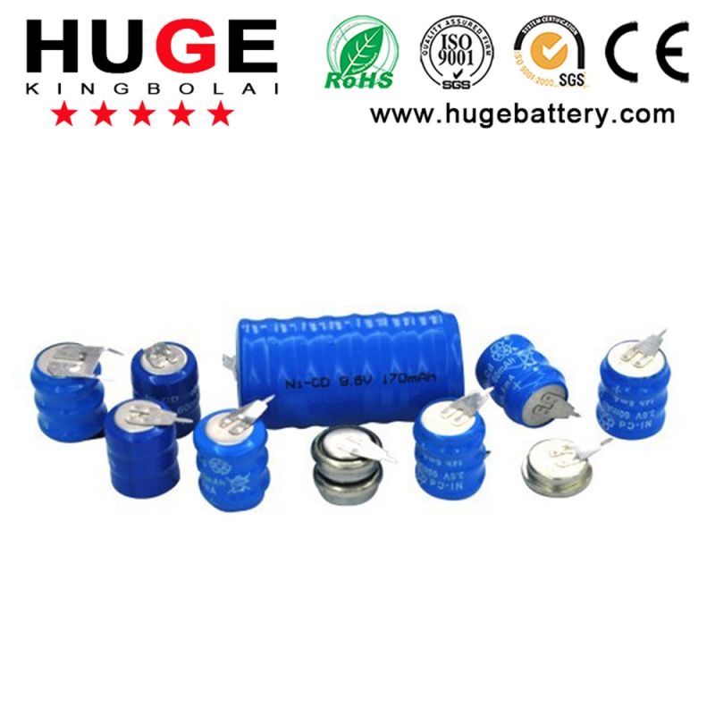 3.6V Rechargeable Ni-MH Button Cell Battery (Ni-mh)