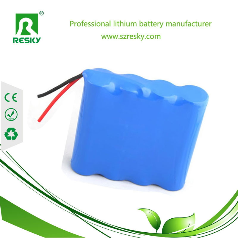 11.1V 6200mAh Rechargeable Lithium Battery 18650 Li Ion