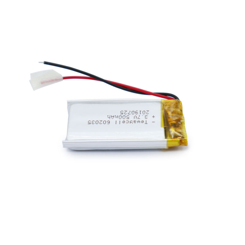 Free Sample China 350mAh 3.7V 602035 Lipo Lithium Rechargeable Battery Cell