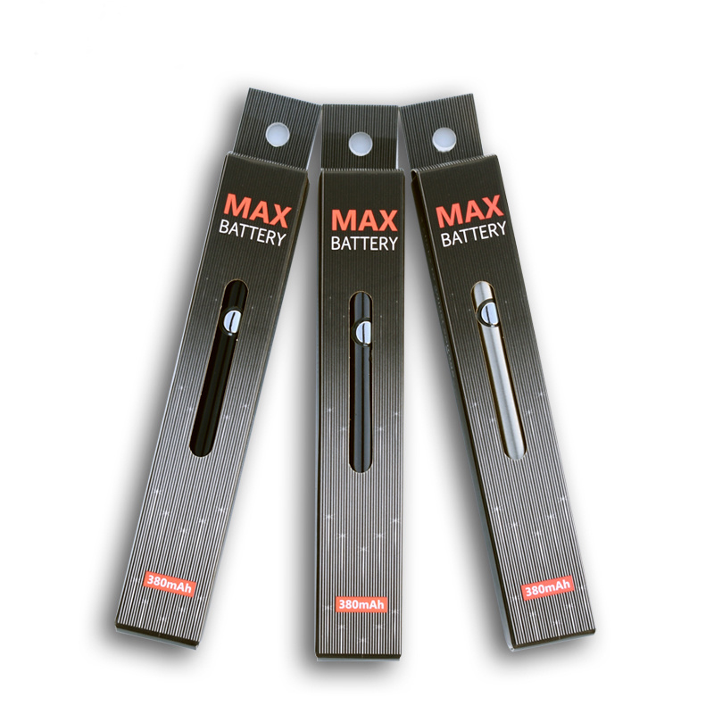 Hottest Amazon 380mAh Max Cbd Vape Pen Battery