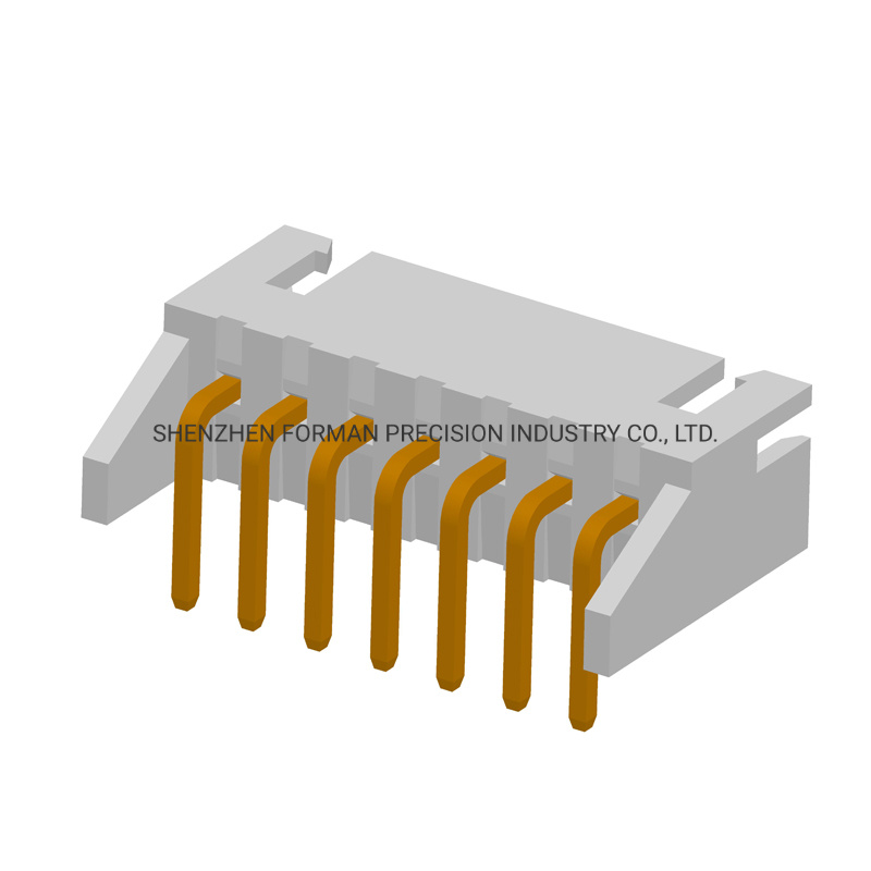 Right Angle 2.50mm Pitch 7pin Wafer Connector High Temperature