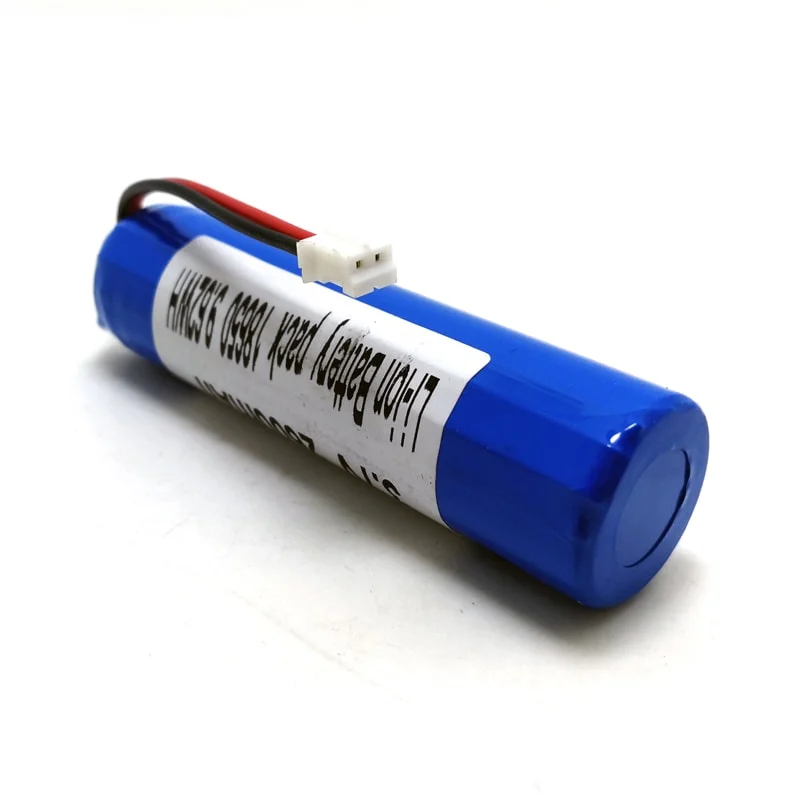 3.6V 3.7V 18650 2600mAh Rechargeable Lithium Ion Battery Pack with PCM and Connector