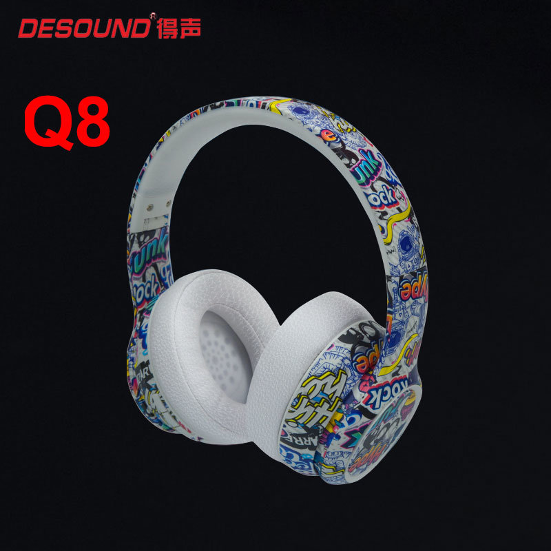 Wireless Bluetooth Headphone with Built-in High-Performance Lithium Battery