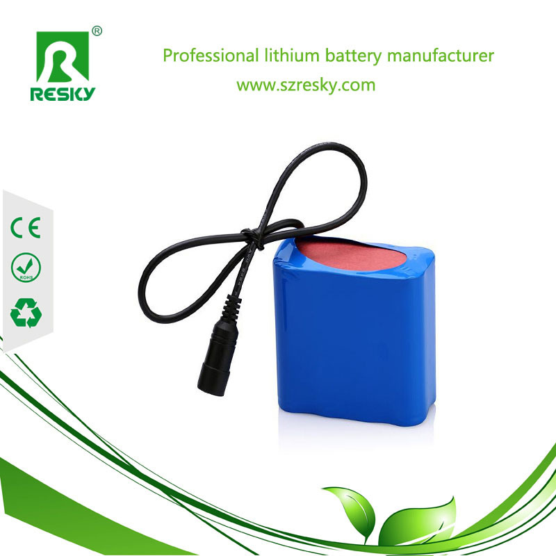 11.1V 6200mAh Rechargeable Lithium Battery 18650 Li Ion